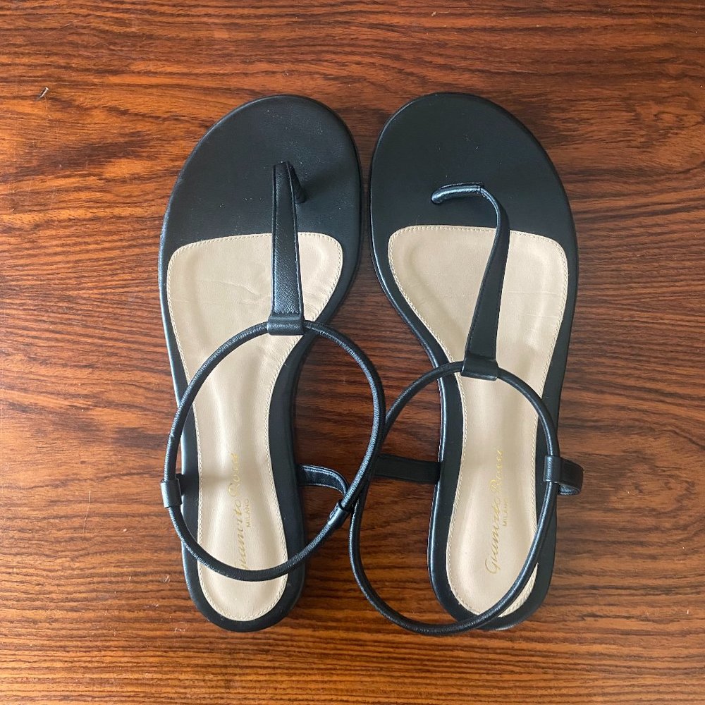 GIANVITO ROSSI Jaey leather sandals